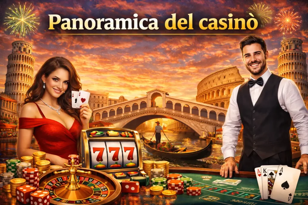 Panoramica del casinò